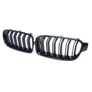 BMW F30 Grille - Omac - M-Tech - Gloss Black - '13-'19